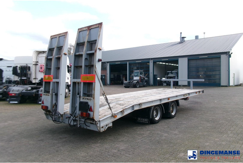 KING 2-axle platform drawbar trailer 14t + ramps - Pritschenanhänger/ Plattformanhänger: das Bild 4 KING 2-axle platform drawbar trailer 14t + ramps - Pritschenanhänger/ Plattformanhänger: das Bild 4