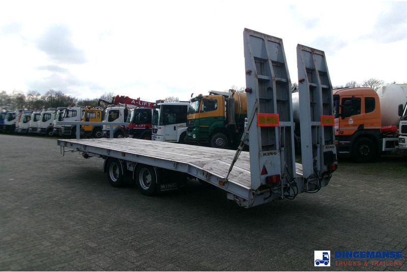 KING 2-axle platform drawbar trailer 14t + ramps - Pritschenanhänger/ Plattformanhänger: das Bild 3 KING 2-axle platform drawbar trailer 14t + ramps - Pritschenanhänger/ Plattformanhänger: das Bild 3