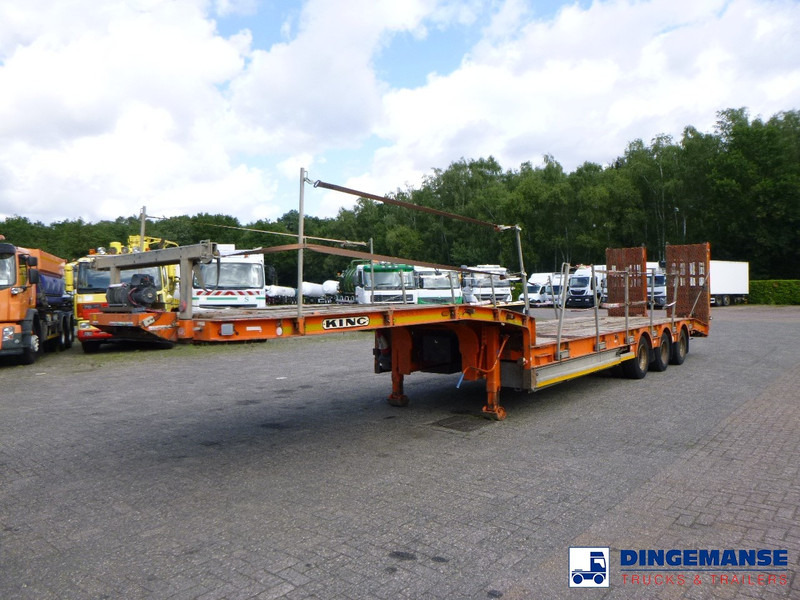 KING 3-axle semi-lowbed trailer 44T + ramps - Tieflader Auflieger: das Bild 1 KING 3-axle semi-lowbed trailer 44T + ramps - Tieflader Auflieger: das Bild 1
