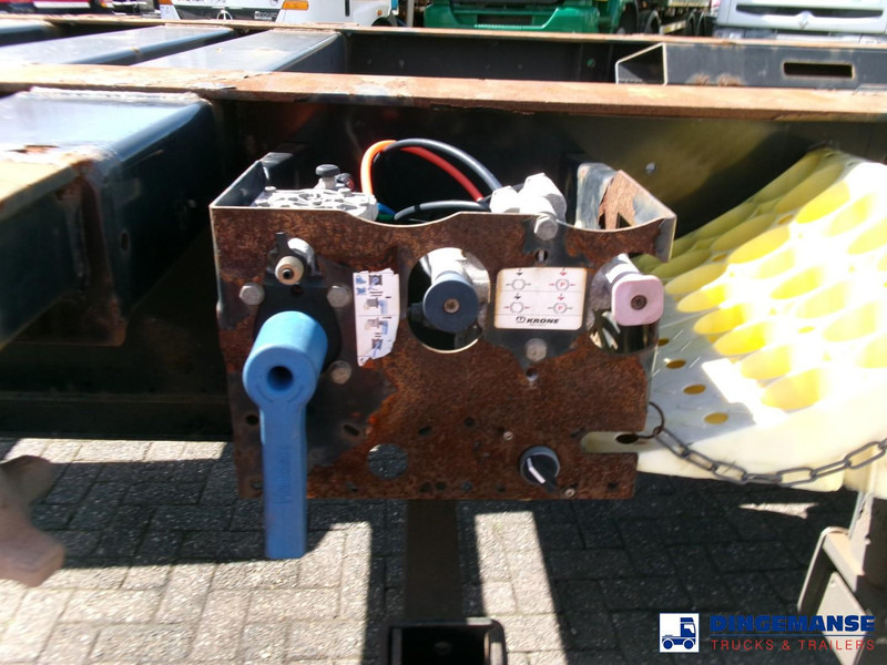 Container/ Wechselfahrgestell Auflieger Krone 3-axle container trailer 20-30-40-45 ft DA08LNA: das Bild 14 Container/ Wechselfahrgestell Auflieger Krone 3-axle container trailer 20-30-40-45 ft DA08LNA: das Bild 14