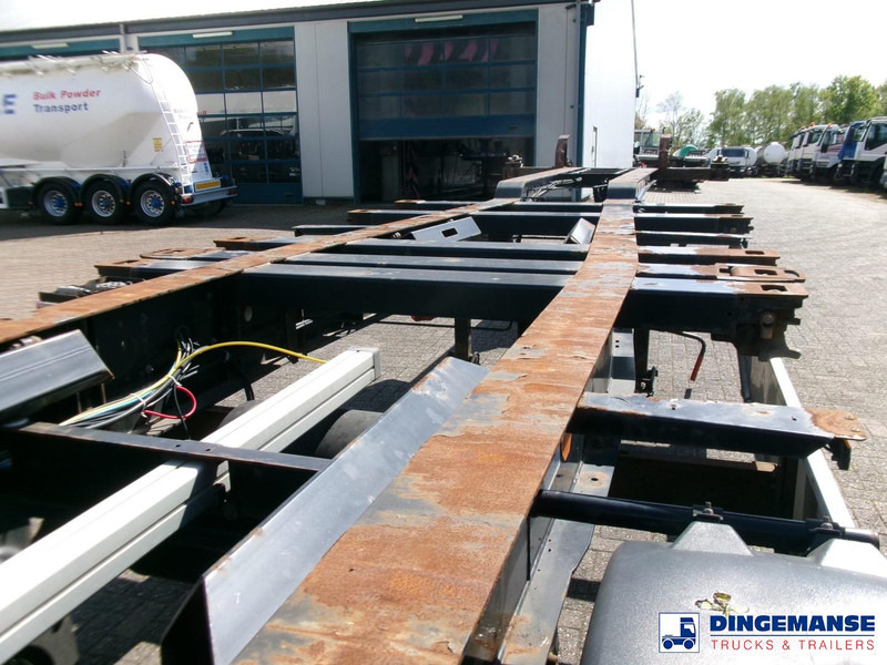 Container/ Wechselfahrgestell Auflieger Krone 3-axle container trailer 20-30-40-45 ft DA08LNA: das Bild 9 Container/ Wechselfahrgestell Auflieger Krone 3-axle container trailer 20-30-40-45 ft DA08LNA: das Bild 9