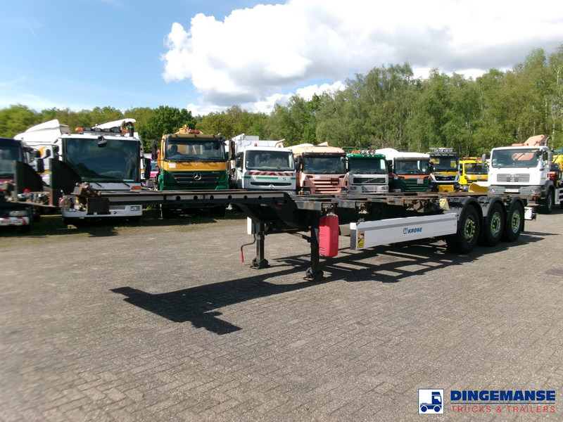 Krone 3-axle container trailer 20-30-40-45 ft DA08LNA - Container/ Wechselfahrgestell Auflieger: das Bild 1 Krone 3-axle container trailer 20-30-40-45 ft DA08LNA - Container/ Wechselfahrgestell Auflieger: das Bild 1
