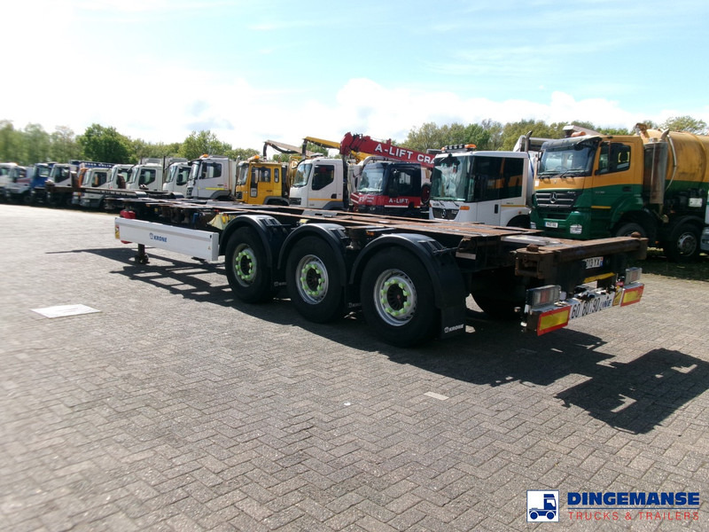 Krone 3-axle container trailer 20-30-40-45 ft DA08LNA - Container/ Wechselfahrgestell Auflieger: das Bild 3 Krone 3-axle container trailer 20-30-40-45 ft DA08LNA - Container/ Wechselfahrgestell Auflieger: das Bild 3