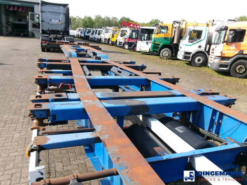 Container/ Wechselfahrgestell Auflieger Krone 3-axle container trailer 20-30-40-45 ft SDC27: das Bild 10 Container/ Wechselfahrgestell Auflieger Krone 3-axle container trailer 20-30-40-45 ft SDC27: das Bild 10