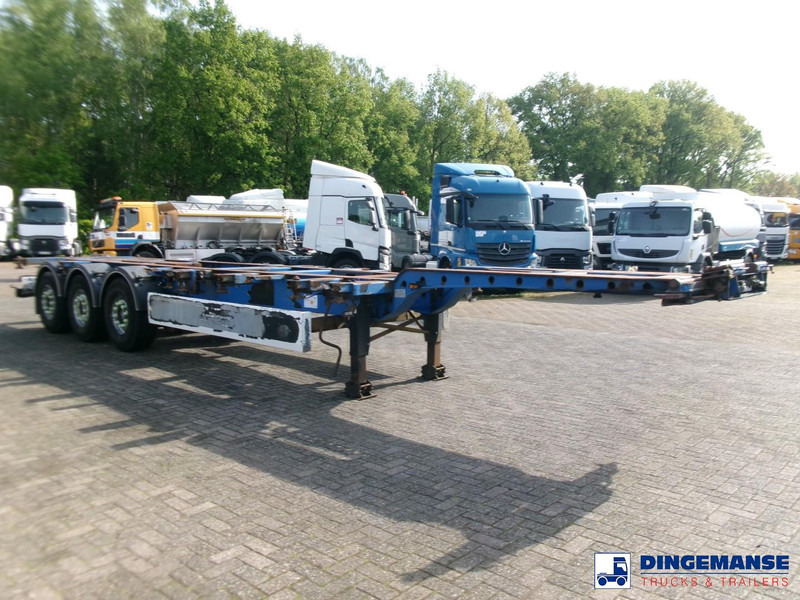 Krone 3-axle container trailer 20-30-40-45 ft SDC27 - Container/ Wechselfahrgestell Auflieger: das Bild 2 Krone 3-axle container trailer 20-30-40-45 ft SDC27 - Container/ Wechselfahrgestell Auflieger: das Bild 2