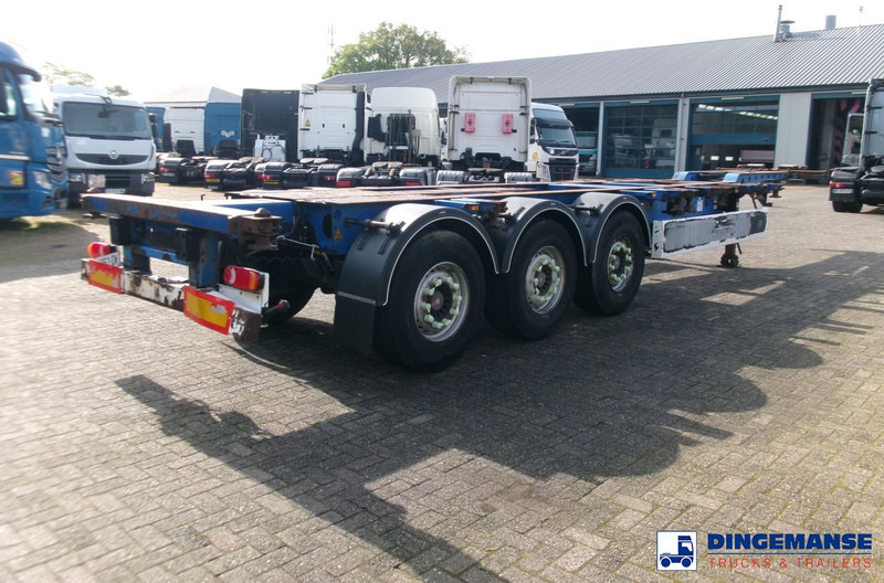 Krone 3-axle container trailer 20-30-40-45 ft SDC27 - Container/ Wechselfahrgestell Auflieger: das Bild 4 Krone 3-axle container trailer 20-30-40-45 ft SDC27 - Container/ Wechselfahrgestell Auflieger: das Bild 4