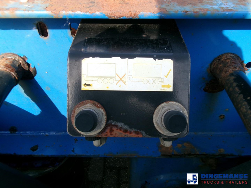 Container/ Wechselfahrgestell Auflieger Krone 3-axle container trailer 20-30-40-45 ft SDC27: das Bild 14 Container/ Wechselfahrgestell Auflieger Krone 3-axle container trailer 20-30-40-45 ft SDC27: das Bild 14