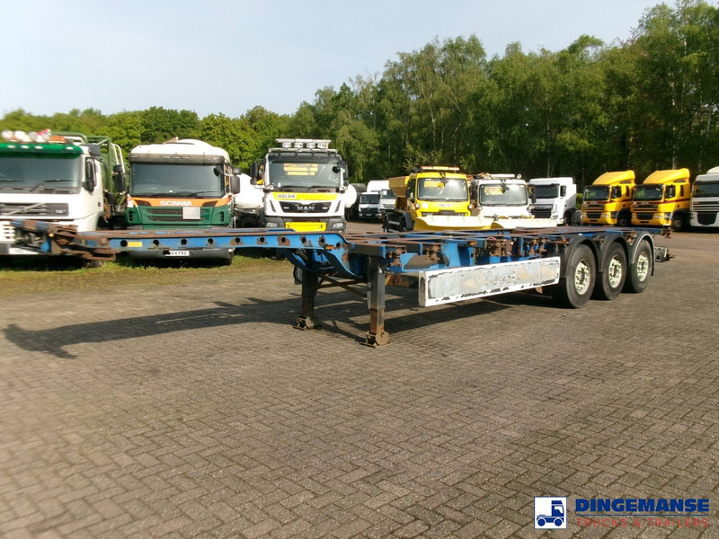 Krone 3-axle container trailer 20-30-40-45 ft SDC27 - Container/ Wechselfahrgestell Auflieger: das Bild 1 Krone 3-axle container trailer 20-30-40-45 ft SDC27 - Container/ Wechselfahrgestell Auflieger: das Bild 1
