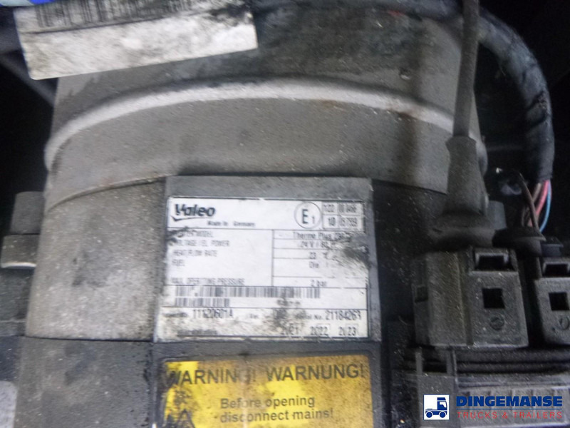 Tankauflieger LAG Food tank inox 32m3 / 3 comp + pump + steam heating + webasto: das Bild 14