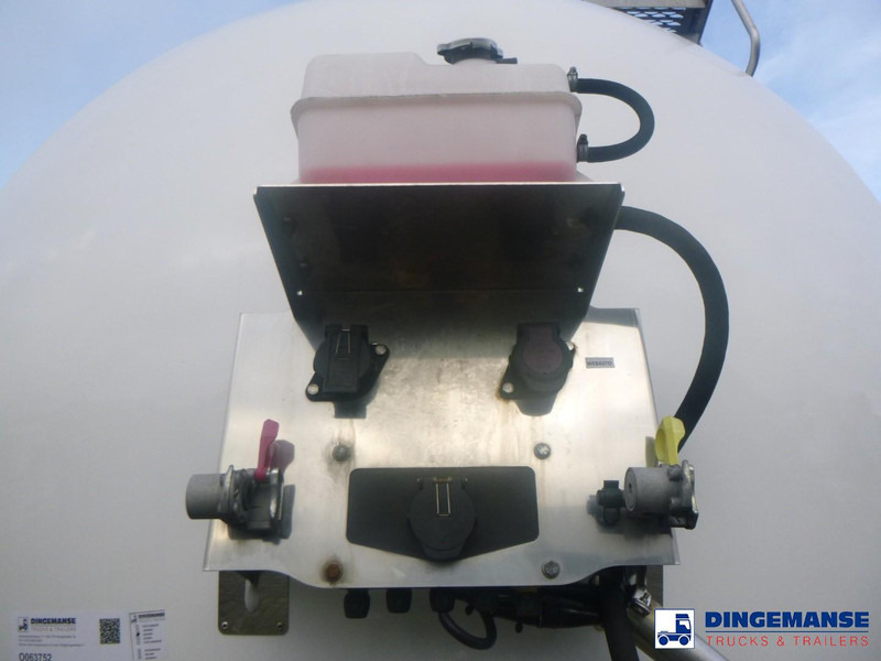 Tankauflieger LAG Food tank inox 32m3 / 3 comp + pump + steam heating + webasto: das Bild 18