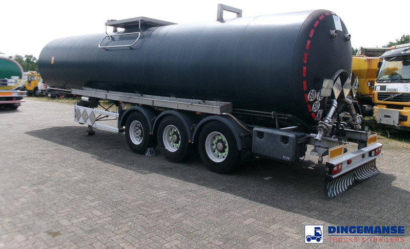 MAISONNEUVE Bitumen tank inox 33.8 m3 / 1 comp + pump - Tankauflieger: das Bild 3 MAISONNEUVE Bitumen tank inox 33.8 m3 / 1 comp + pump - Tankauflieger: das Bild 3