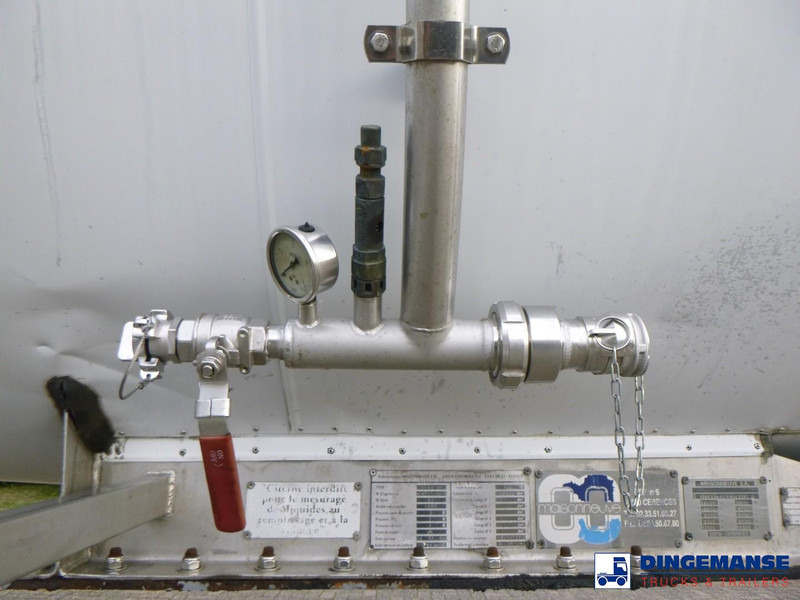 MAISONNEUVE Chemical ACID tank inox L4BH 22.4 m3 / 1 comp (caustic soda) - Tankauflieger: das Bild 5 MAISONNEUVE Chemical ACID tank inox L4BH 22.4 m3 / 1 comp (caustic soda) - Tankauflieger: das Bild 5