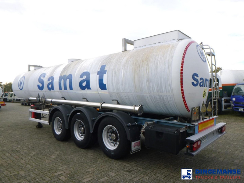 MAISONNEUVE Chemical ACID tank inox L4BH 22.4 m3 / 1 comp (caustic soda) - Tankauflieger: das Bild 3 MAISONNEUVE Chemical ACID tank inox L4BH 22.4 m3 / 1 comp (caustic soda) - Tankauflieger: das Bild 3
