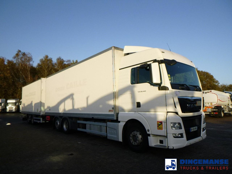 MAN TGX 26.440 6X2 high volume + Fruehauf closed box trailer - Koffer LKW: das Bild 2 MAN TGX 26.440 6X2 high volume + Fruehauf closed box trailer - Koffer LKW: das Bild 2