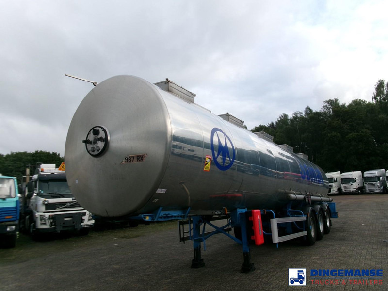 Magyar Chemical tank inox 32.5m3 / 1 comp - Tankauflieger: das Bild 1 Magyar Chemical tank inox 32.5m3 / 1 comp - Tankauflieger: das Bild 1