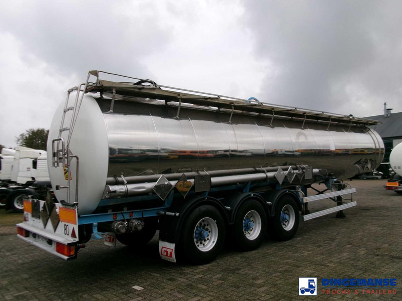 Magyar Chemical tank inox L4BH 33.5 m3 / 3 comp - Tankauflieger: das Bild 3 Magyar Chemical tank inox L4BH 33.5 m3 / 3 comp - Tankauflieger: das Bild 3