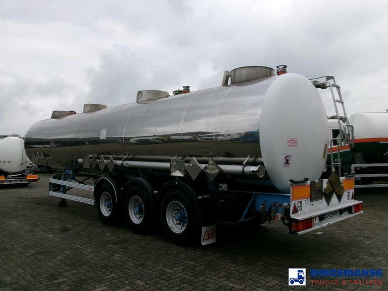 Magyar Chemical tank inox L4BH 33.5 m3 / 3 comp - Tankauflieger: das Bild 4 Magyar Chemical tank inox L4BH 33.5 m3 / 3 comp - Tankauflieger: das Bild 4