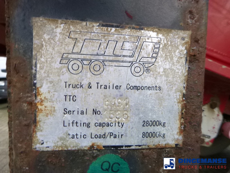 Kipper Auflieger Meierling Tipper trailer alu 21 m3 + tarpaulin: das Bild 8