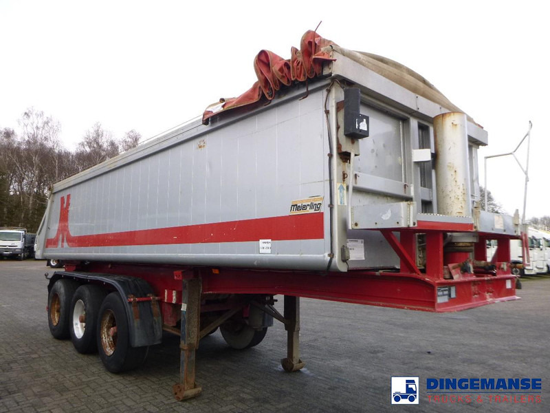 Meierling Tipper trailer alu 21 m3 + tarpaulin - Kipper Auflieger: das Bild 2 Meierling Tipper trailer alu 21 m3 + tarpaulin - Kipper Auflieger: das Bild 2