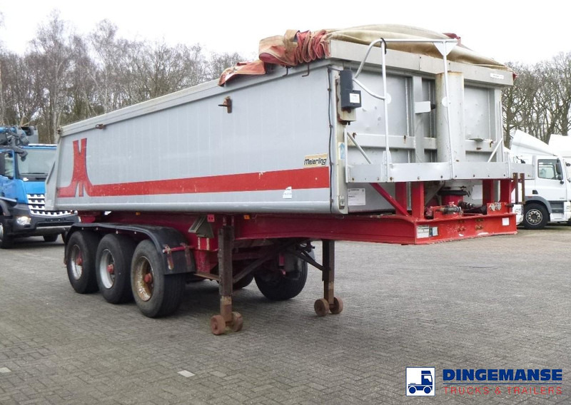 Meierling Tipper trailer alu 21 m3 + tarpaulin - Kipper Auflieger: das Bild 2 Meierling Tipper trailer alu 21 m3 + tarpaulin - Kipper Auflieger: das Bild 2
