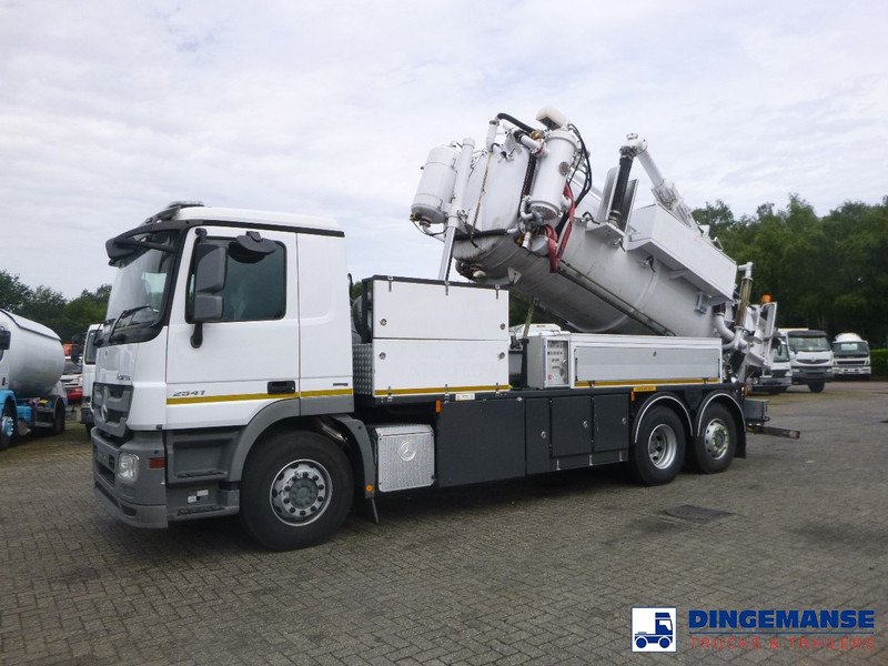 Mercedes-Benz Actros 2541 6x2 RHD E5 Huwer vacuum tank / hydrocureur 12 m3 - Saug-/ Spülfahrzeug: das Bild 1 Mercedes-Benz Actros 2541 6x2 RHD E5 Huwer vacuum tank / hydrocureur 12 m3 - Saug-/ Spülfahrzeug: das Bild 1