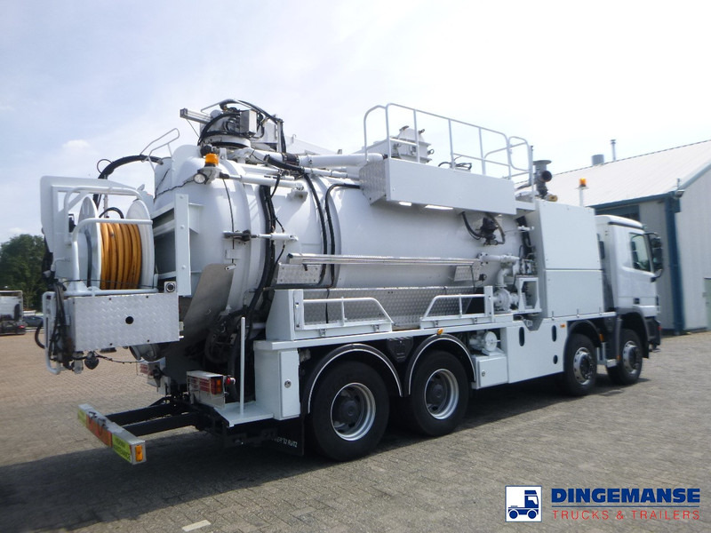 Mercedes-Benz Actros 3241 8x4 RHD Huwer vacuum tank / hydrocureur 15 m3 - Saug-/ Spülfahrzeug: das Bild 3 Mercedes-Benz Actros 3241 8x4 RHD Huwer vacuum tank / hydrocureur 15 m3 - Saug-/ Spülfahrzeug: das Bild 3