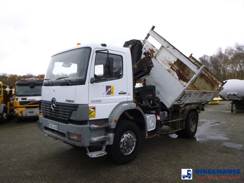 Mercedes-Benz Atego 1828 4x4 tipper + Hiab 166 B-2 CL - Autokran: das Bild 5 Mercedes-Benz Atego 1828 4x4 tipper + Hiab 166 B-2 CL - Autokran: das Bild 5