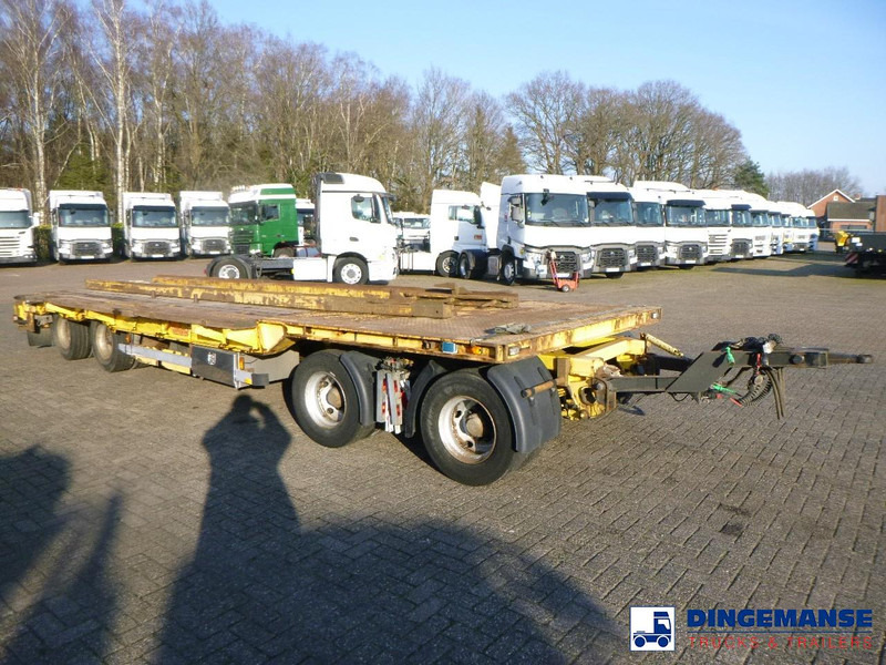 Nooteboom 4-axle lowbed drawbar trailer ASD-40-22 - Pritschenanhänger/ Plattformanhänger: das Bild 2 Nooteboom 4-axle lowbed drawbar trailer ASD-40-22 - Pritschenanhänger/ Plattformanhänger: das Bild 2