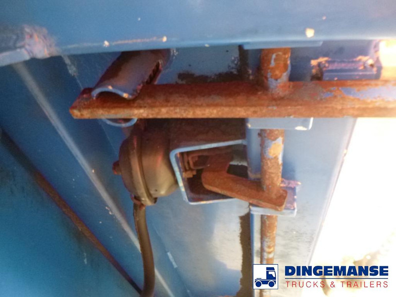 Kipper Auflieger OVA Tipper trailer alu 60 m3 + tarpaulin: das Bild 12