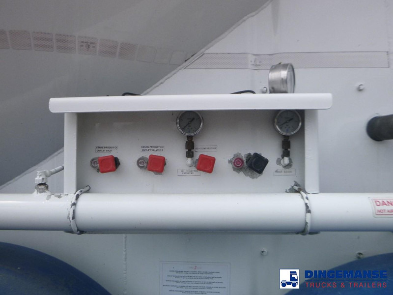 SPITZER Powder tank alu 37 m3 / 1 comp - Tankauflieger: das Bild 5 SPITZER Powder tank alu 37 m3 / 1 comp - Tankauflieger: das Bild 5