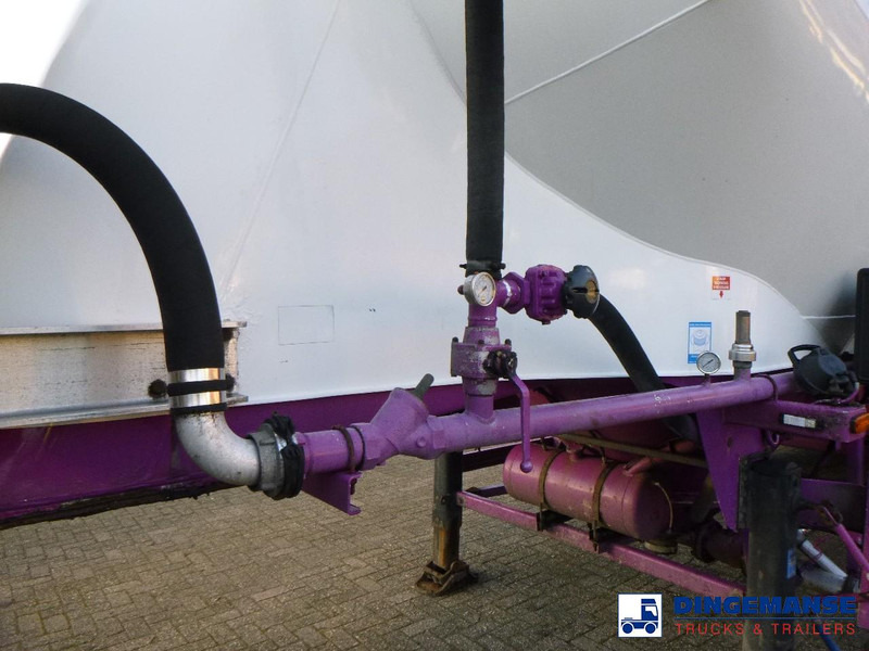 SPITZER Powder tank alu 37 m3 + engine/compressor - Tankauflieger: das Bild 5 SPITZER Powder tank alu 37 m3 + engine/compressor - Tankauflieger: das Bild 5