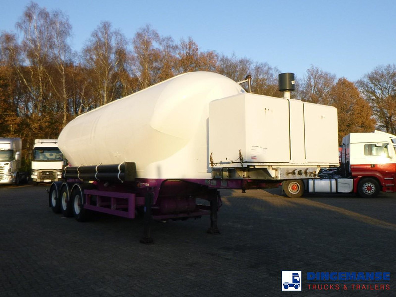 SPITZER Powder tank alu 37 m3 + engine/compressor - Tankauflieger: das Bild 2 SPITZER Powder tank alu 37 m3 + engine/compressor - Tankauflieger: das Bild 2