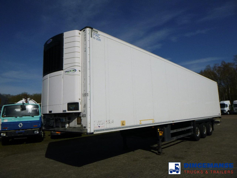 Schmitz Cargobull Frigo trailer + Carrier Vector 1550 - Kühlkoffer Auflieger: das Bild 1 Schmitz Cargobull Frigo trailer + Carrier Vector 1550 - Kühlkoffer Auflieger: das Bild 1