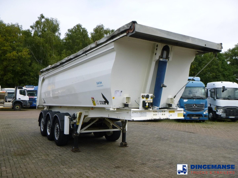 Stas Tipper trailer alu 25.5 m3 + tarpaulin - Kipper Auflieger: das Bild 2 Stas Tipper trailer alu 25.5 m3 + tarpaulin - Kipper Auflieger: das Bild 2