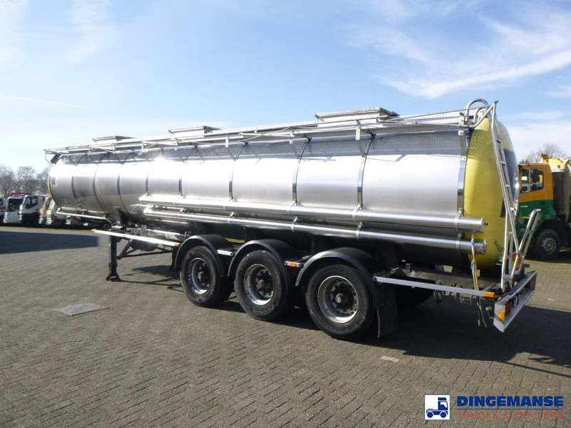 Van Hool Chemical tank inox 24 m3 / 1 comp - Tankauflieger: das Bild 3 Van Hool Chemical tank inox 24 m3 / 1 comp - Tankauflieger: das Bild 3