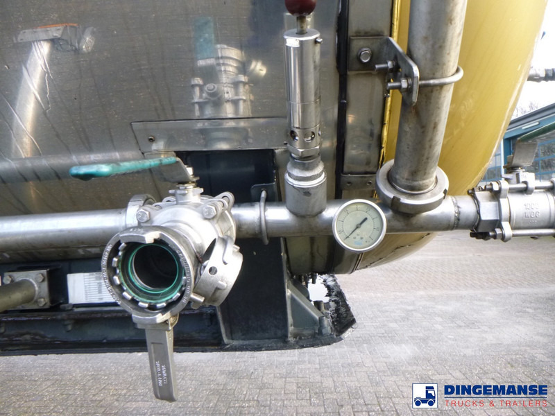 Van Hool Chemical tank inox 30 m3 / 1 comp ADR 12/03/2024 - Tankauflieger: das Bild 5 Van Hool Chemical tank inox 30 m3 / 1 comp ADR 12/03/2024 - Tankauflieger: das Bild 5