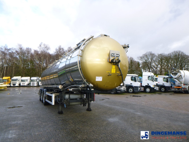 Van Hool Chemical tank inox 30 m3 / 1 comp ADR 12/03/2024 - Tankauflieger: das Bild 2 Van Hool Chemical tank inox 30 m3 / 1 comp ADR 12/03/2024 - Tankauflieger: das Bild 2