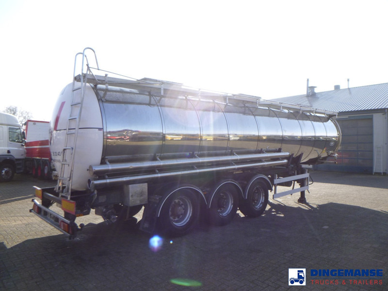 Van Hool Chemical tank inox 30 m3 / 1 comp - Tankauflieger: das Bild 4 Van Hool Chemical tank inox 30 m3 / 1 comp - Tankauflieger: das Bild 4