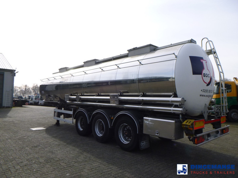 Van Hool Chemical tank inox 30 m3 / 1 comp - Tankauflieger: das Bild 3 Van Hool Chemical tank inox 30 m3 / 1 comp - Tankauflieger: das Bild 3