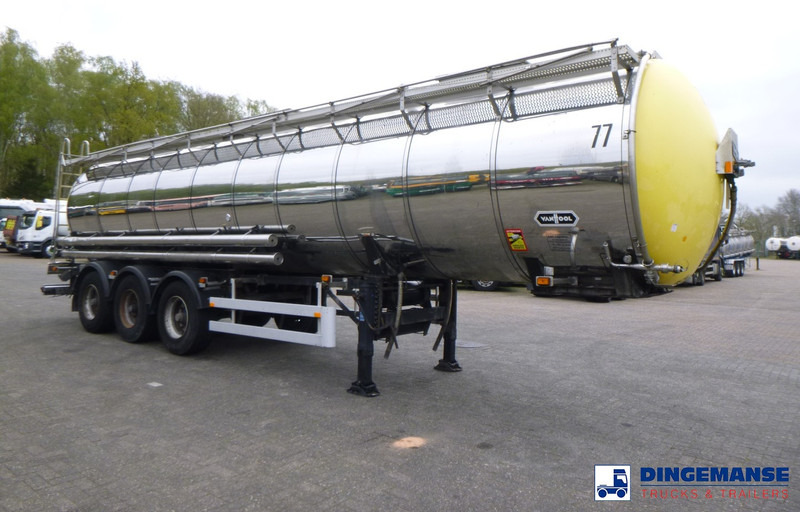 Van Hool Chemical tank inox 30 m3 / 1 comp - Tankauflieger: das Bild 2 Van Hool Chemical tank inox 30 m3 / 1 comp - Tankauflieger: das Bild 2