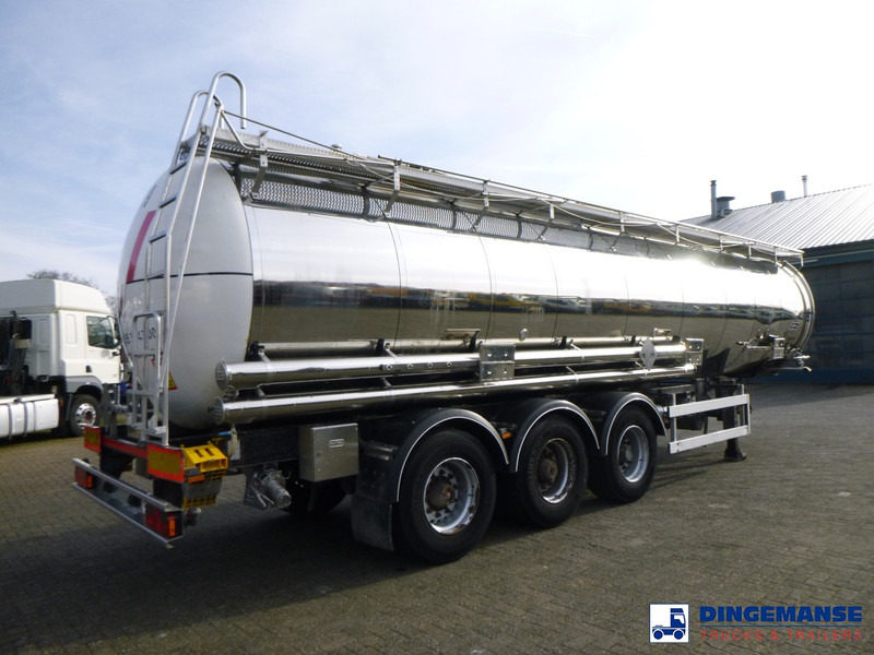 Van Hool Chemical tank inox 30 m3 / 1 comp - Tankauflieger: das Bild 4 Van Hool Chemical tank inox 30 m3 / 1 comp - Tankauflieger: das Bild 4