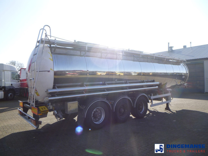 Van Hool Chemical tank inox 30 m3 / 3 comp - Tankauflieger: das Bild 4 Van Hool Chemical tank inox 30 m3 / 3 comp - Tankauflieger: das Bild 4