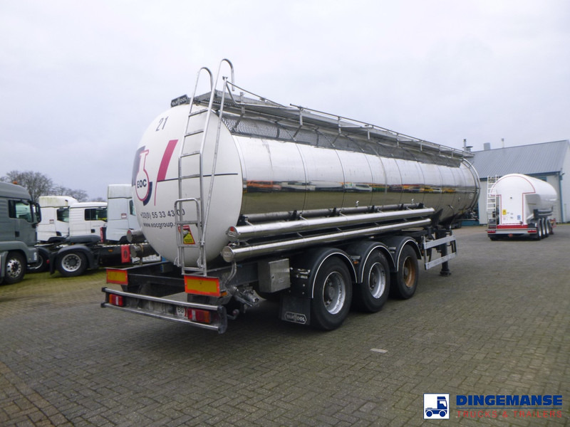 Van Hool Chemical tank inox 30 m3 / 3 comp - Tankauflieger: das Bild 4 Van Hool Chemical tank inox 30 m3 / 3 comp - Tankauflieger: das Bild 4