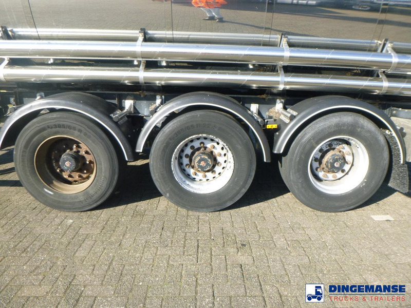 Van Hool Chemical tank inox 30 m3 / 3 comp - Tankauflieger: das Bild 5 Van Hool Chemical tank inox 30 m3 / 3 comp - Tankauflieger: das Bild 5