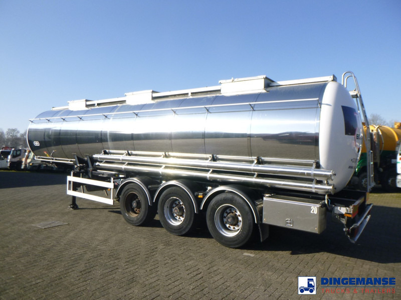 Van Hool Chemical tank inox 30 m3 / 3 comp - Tankauflieger: das Bild 3 Van Hool Chemical tank inox 30 m3 / 3 comp - Tankauflieger: das Bild 3