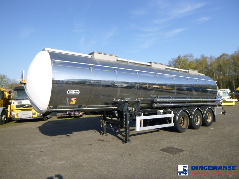 Van Hool Chemical tank inox L4BH 30 m3 / 3 comp - Tankauflieger: das Bild 1 Van Hool Chemical tank inox L4BH 30 m3 / 3 comp - Tankauflieger: das Bild 1