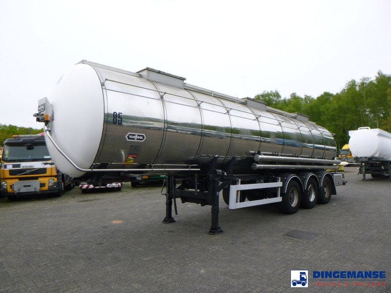Van Hool Chemical tank inox L4BH 30 m3 / 3 comp - Tankauflieger: das Bild 1 Van Hool Chemical tank inox L4BH 30 m3 / 3 comp - Tankauflieger: das Bild 1