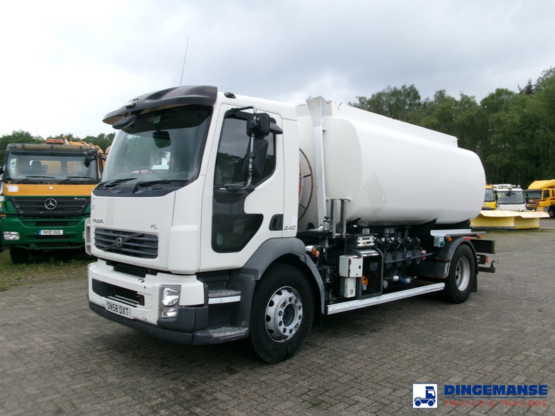 Volvo FL 240 4x2 RHD fuel tank 13 m3 / 4 comp - Tankwagen: das Bild 1 Volvo FL 240 4x2 RHD fuel tank 13 m3 / 4 comp - Tankwagen: das Bild 1