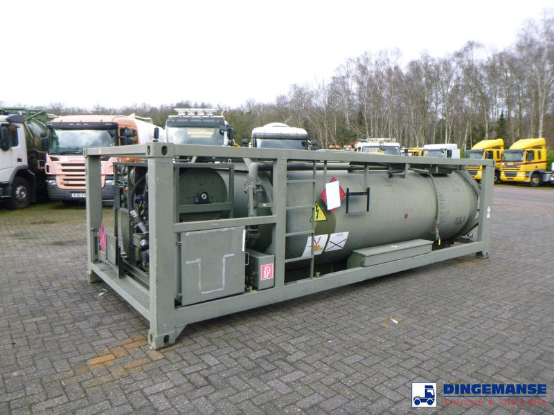 WEW (Westerwälder Eisenwerk) Fuel (kerosene, diesel) tank container 20 ft. inox 10 m3 / 1 comp + pump - Lagertank: das Bild 1 WEW (Westerwälder Eisenwerk) Fuel (kerosene, diesel) tank container 20 ft. inox 10 m3 / 1 comp + pump - Lagertank: das Bild 1
