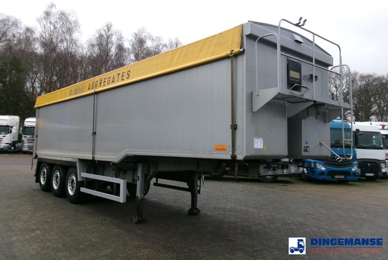WILCOX Tipper trailer alu 52 m3 + tarpaulin - Kipper Auflieger: das Bild 2 WILCOX Tipper trailer alu 52 m3 + tarpaulin - Kipper Auflieger: das Bild 2